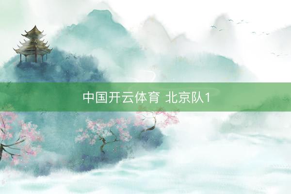中国开云体育 北京队1