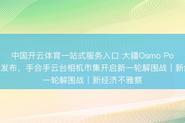 中国开云体育一站式服务入口 大疆Osmo Pocket 4正经发布，手合手云台相机市集开启新一轮解围战｜新经济不雅察
